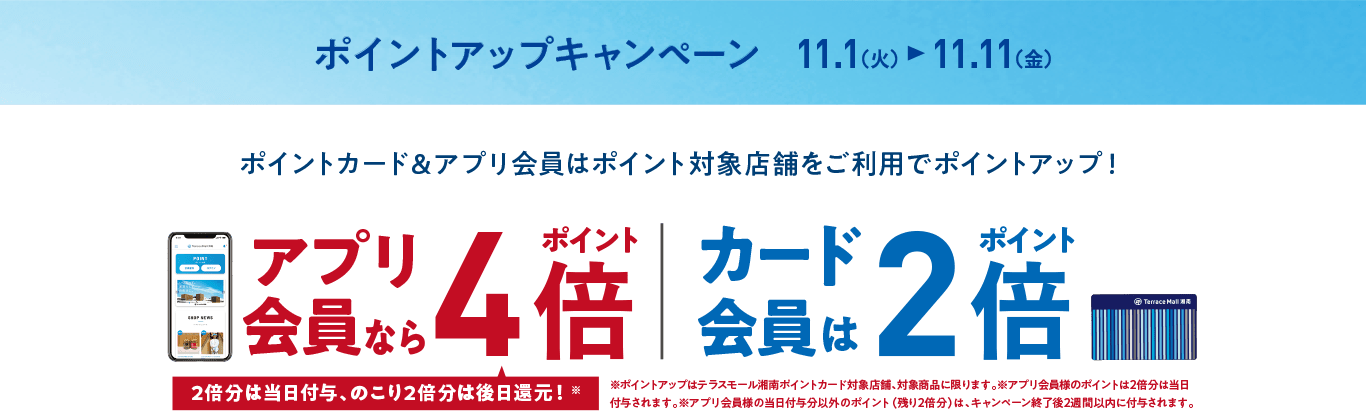 ポイントアップキャンペーン