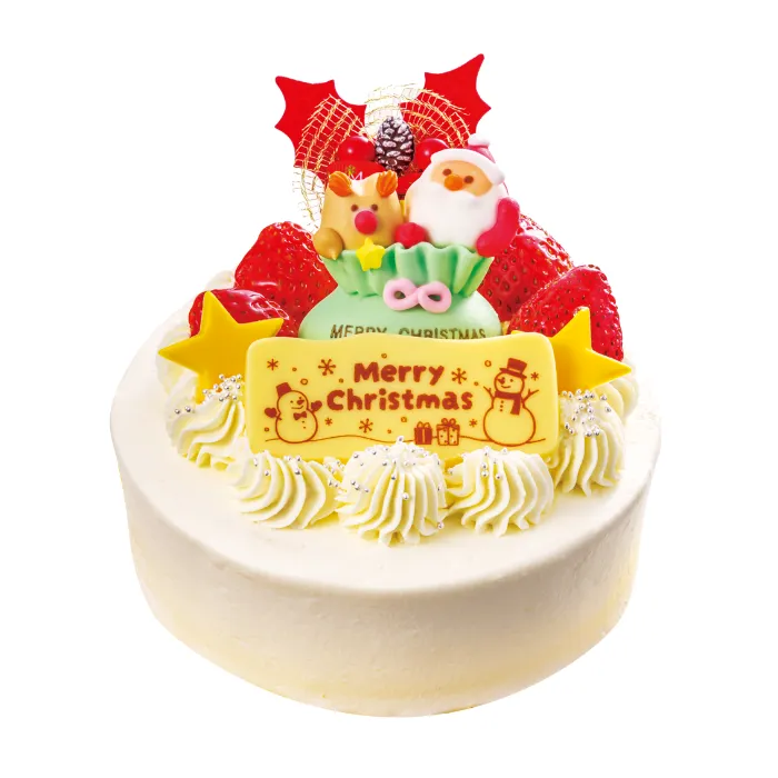 あまおうのクリスマスケーキ