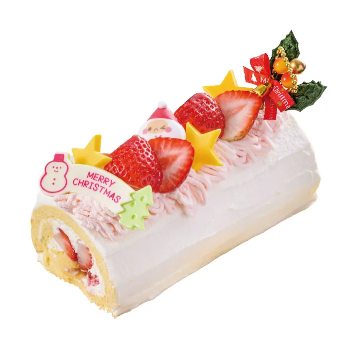 あまおうのブッシュドノエル