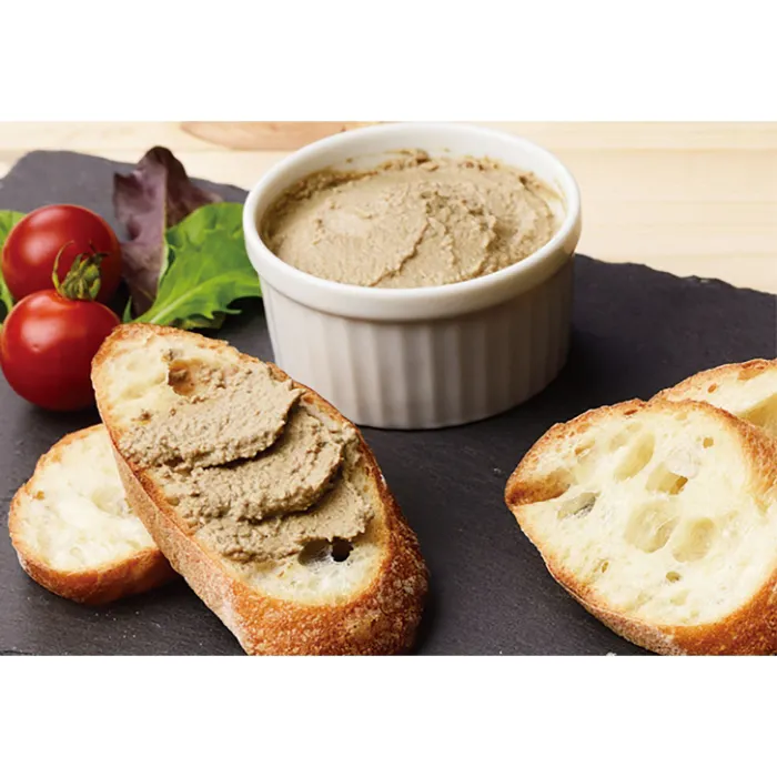 八甲鴨のレバーパテ