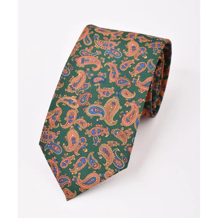 ペイズリー柄ネクタイ