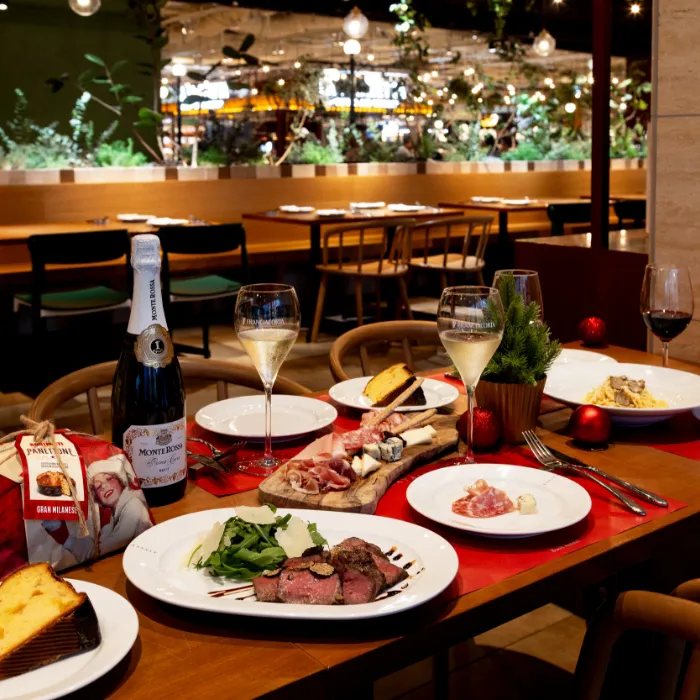 季節限定のパスタコース