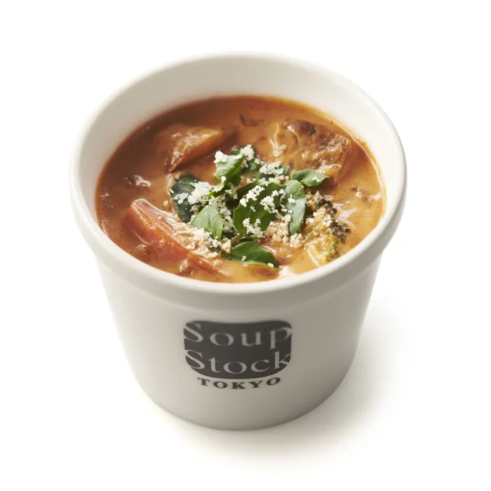 温野菜とチーズのブラウンシチュー