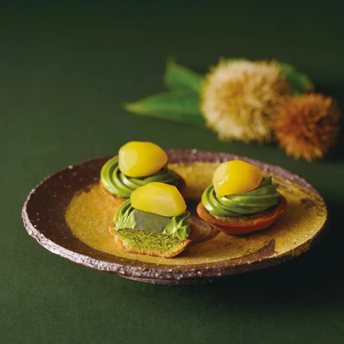 抹茶もんぶらん　栗しずか