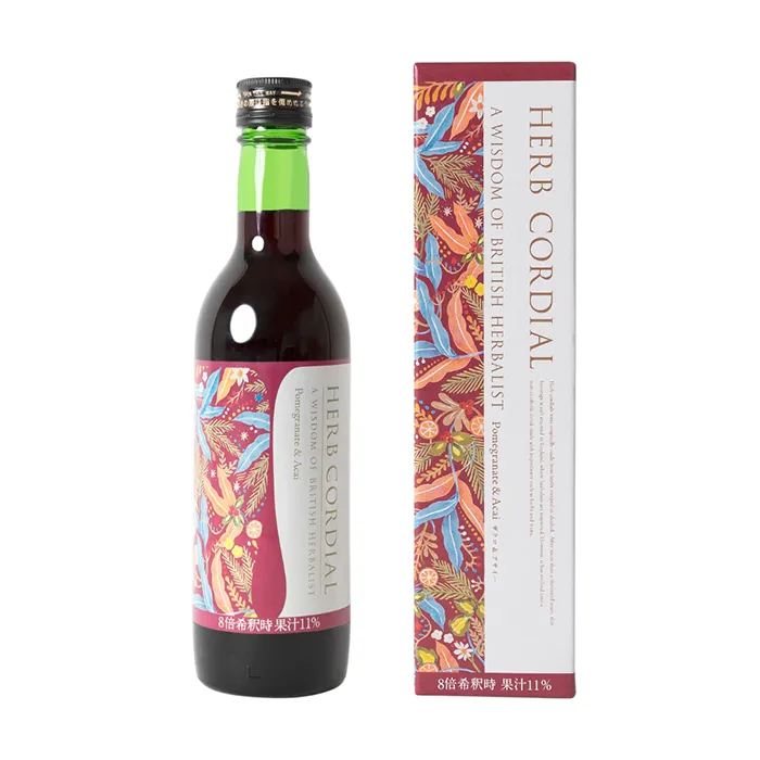 ハーブコーディアル　ザクロ＆アサイー