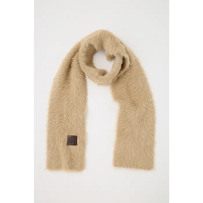 FLUFFY KNIT SCARRF
