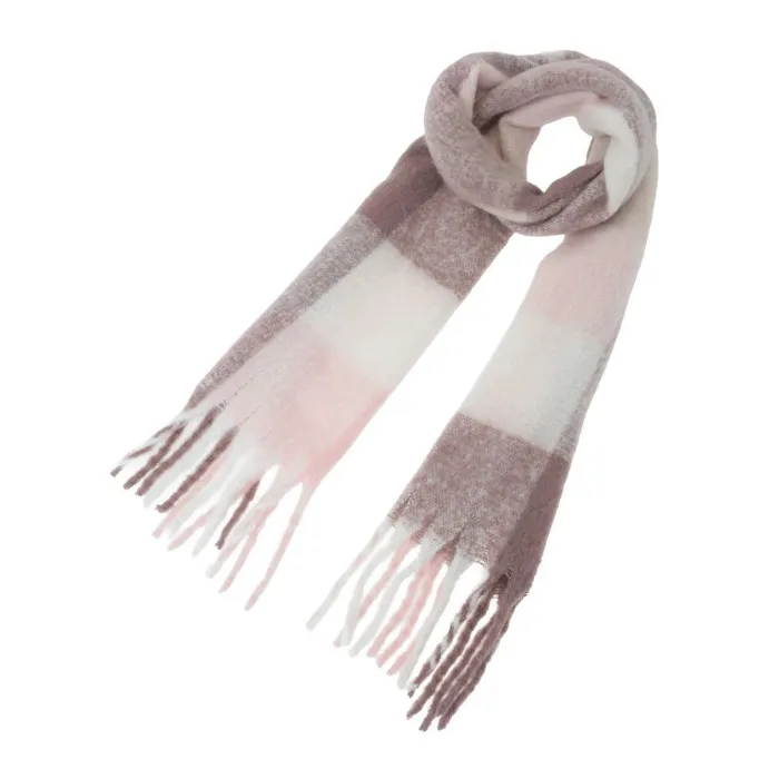 ブロックチェックマフラー