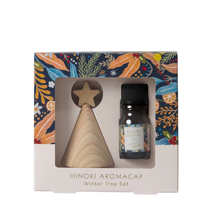 Hinokiアロマキャップ ウィンターツリーセット
