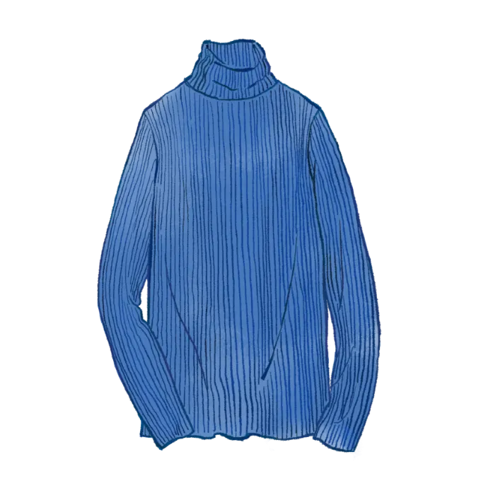 タートルネックは得意？