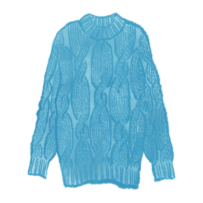 厚手のニットは得意？