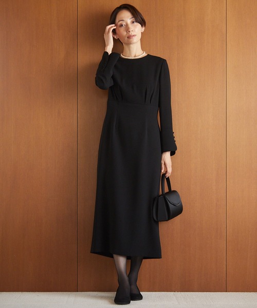が大特価！ 喪服・礼服】ジョーゼットワンピース | フォルムフォルマ スーツ・フォーマル・ドレス