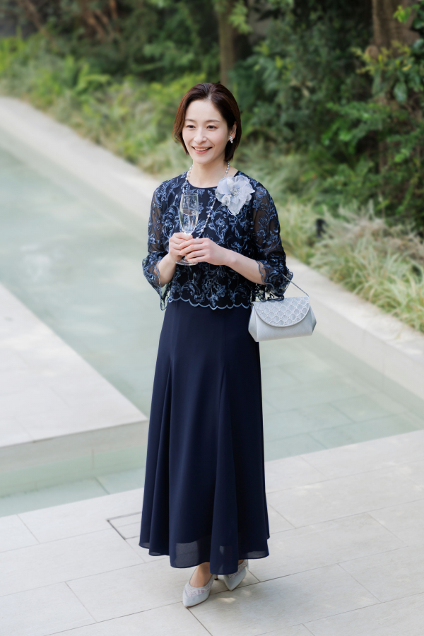 結婚式の母親ドレス(マザードレス・新郎新婦のお母様ドレス