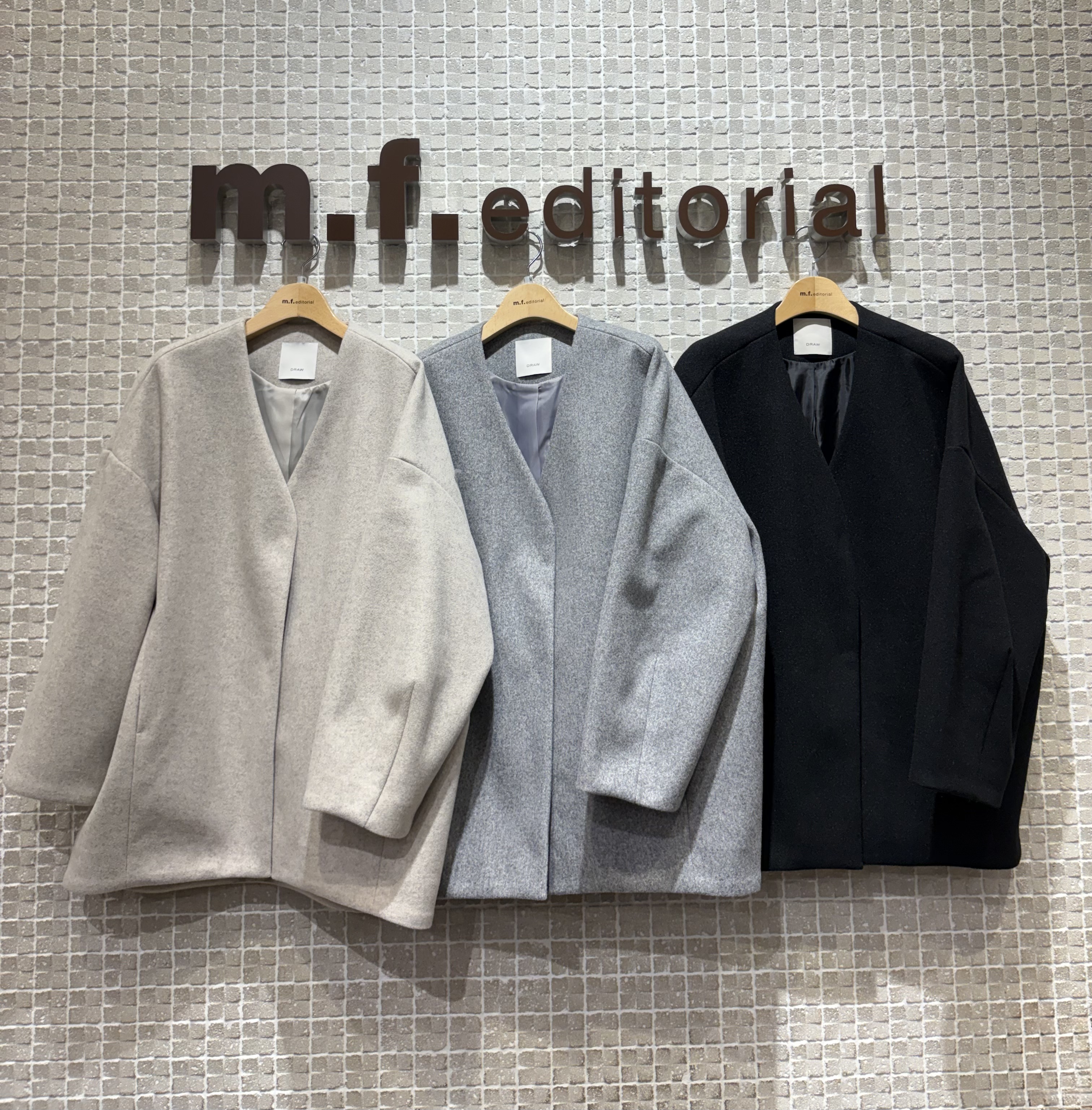 冬物SALE❣️新品スーパービューティーウールコート高級ラクーンふわふわ襟 年明け最初の一着に。きれい見えコート🧥 | m.f.editorial | ショップ