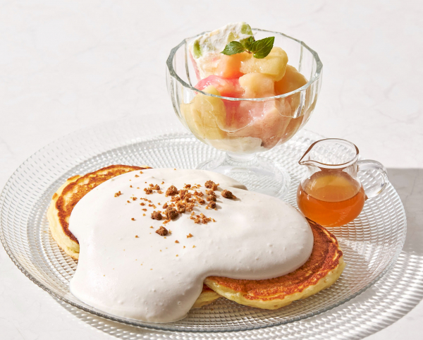 期間限定！！白桃烏龍ティークリームパンケーキ！ | J.S. PANCAKE CAFE